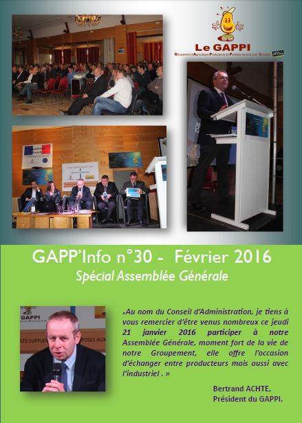 GAPP'Info spécial AG 2016